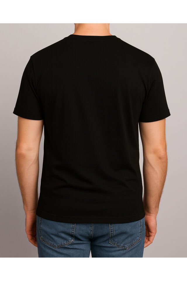 Tişört Unisex (Take It Easy) Kadin Si̇yah - L