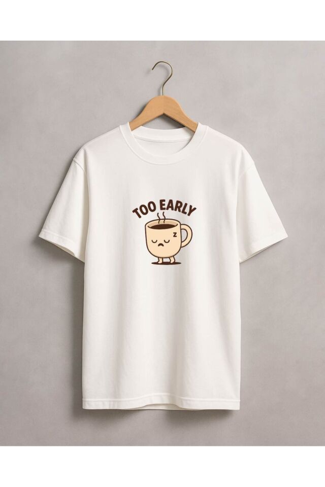 Tişört Unisex Çocuk (Too Earyl) Kiz Beyaz - 4-5 Yaş