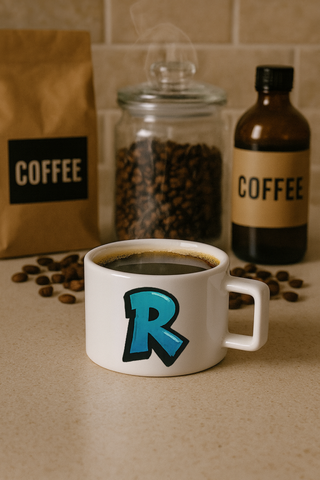 KAHVE KUPASI HARF BASKILI