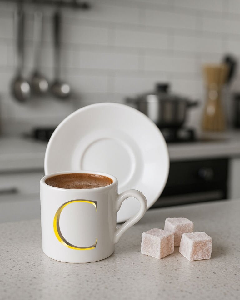 Türk Kahvesi, Espresso Harf Fincan