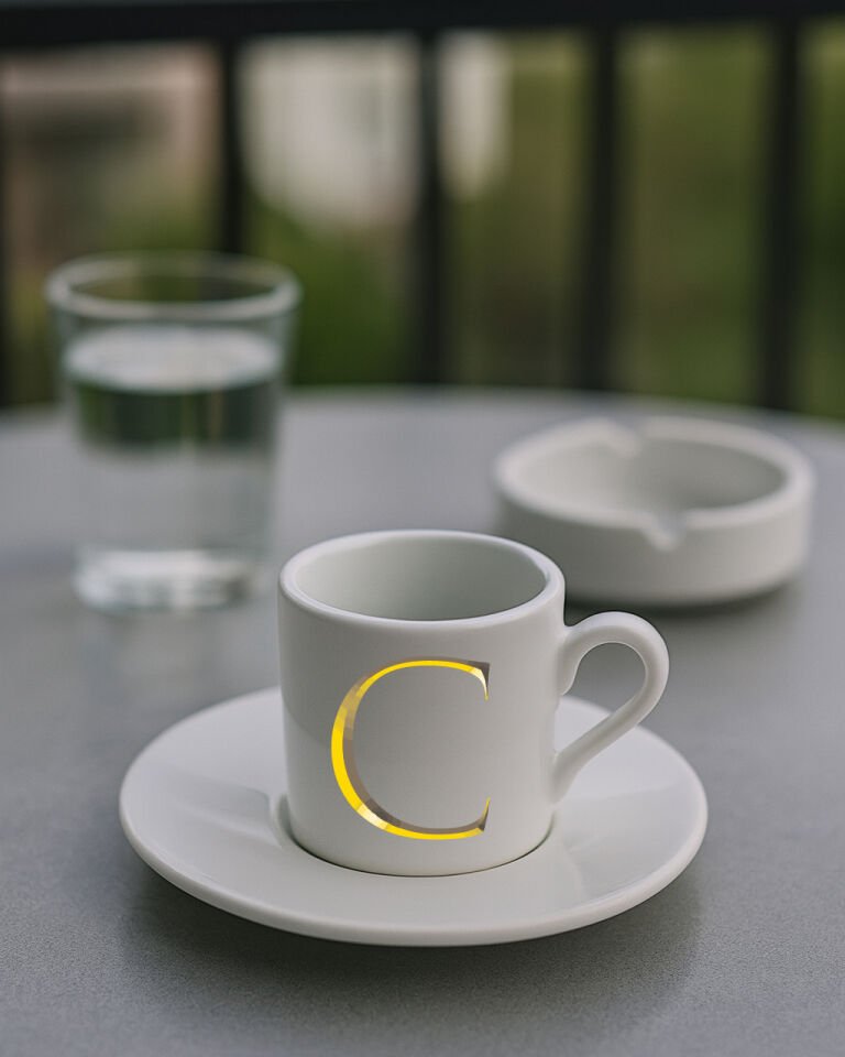 Türk Kahvesi, Espresso Harf Fincan