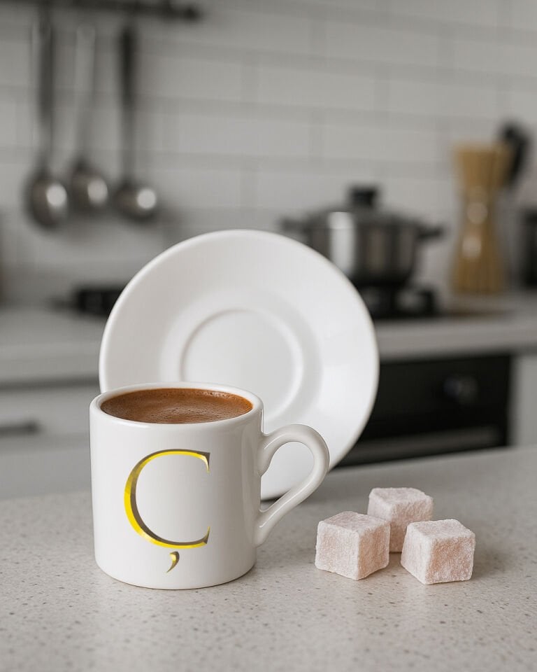 Türk Kahvesi, Espresso Harf Fincan