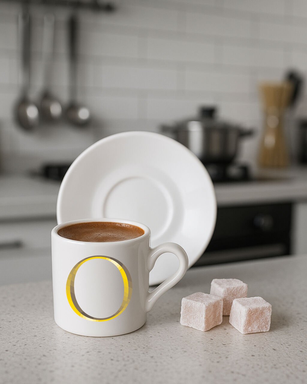 Türk Kahvesi, Espresso Harf Fincan