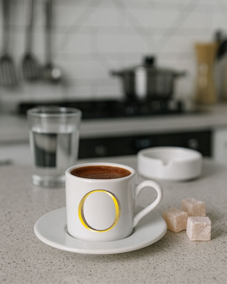 Türk Kahvesi, Espresso Harf Fincan