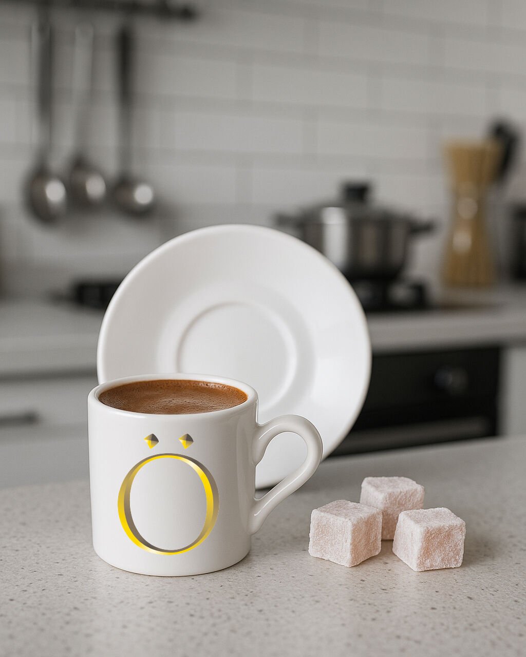 Türk Kahvesi, Espresso Harf Fincan