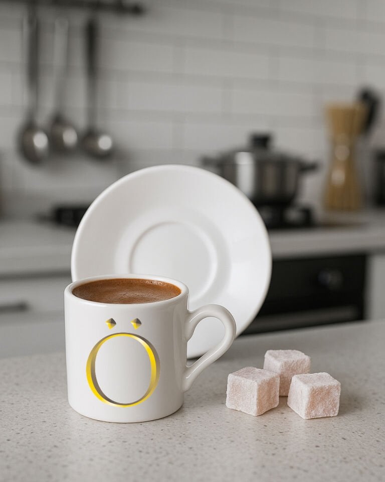 Türk Kahvesi, Espresso Harf Fincan