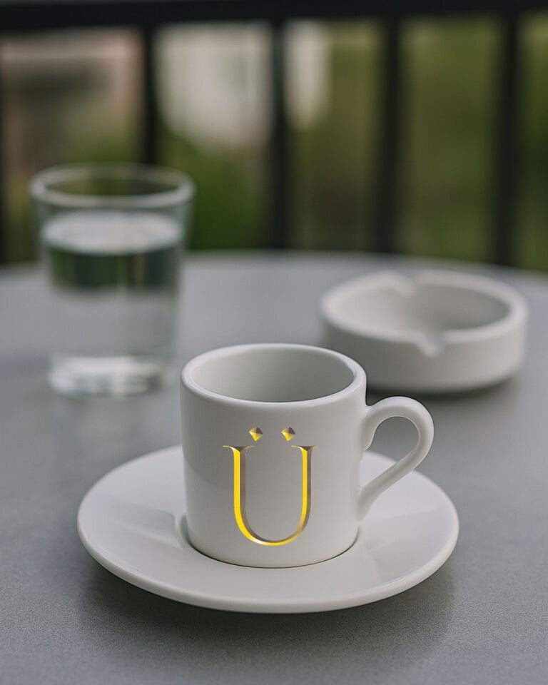 Türk Kahvesi, Espresso Harf Fincan