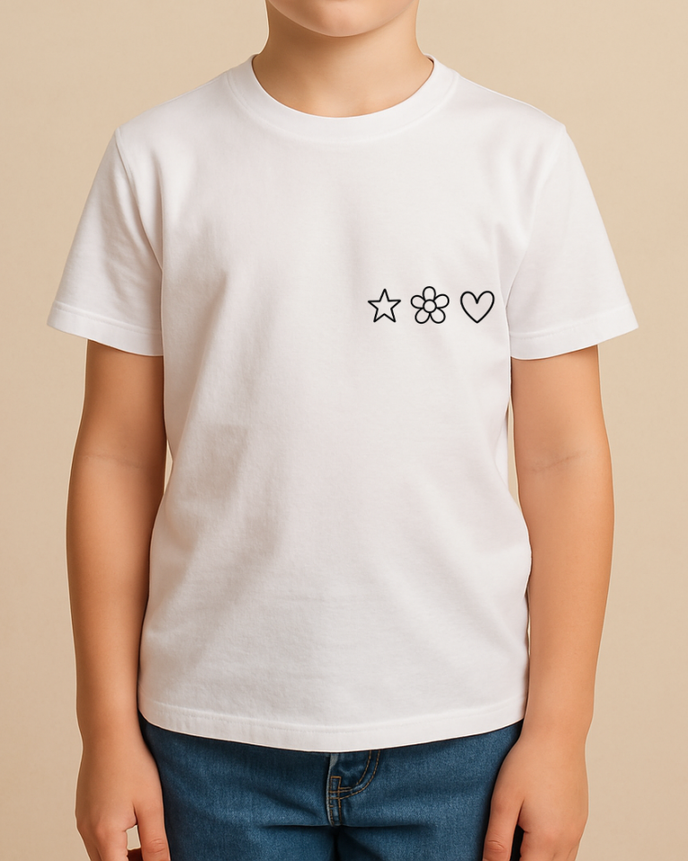 Kendin Tasarla Tişört Erkek Çocuk-Poloroid