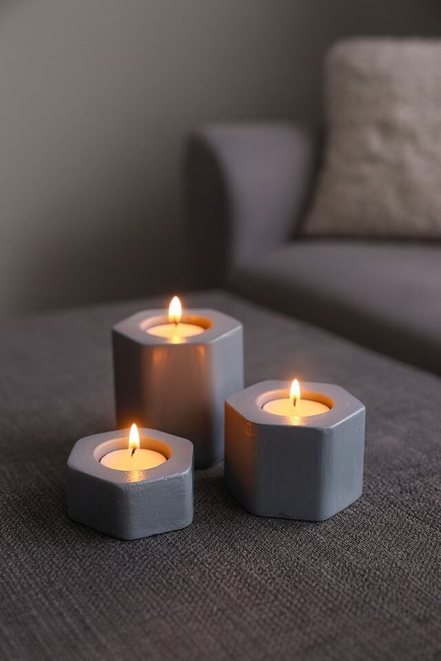 Dekoratif Tealight Mum