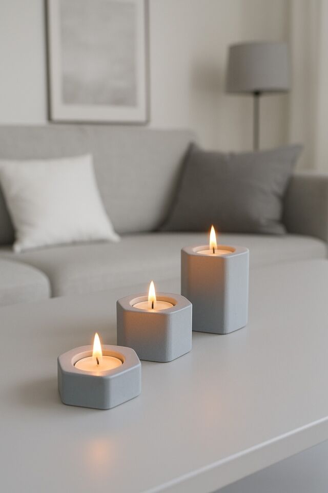 Dekoratif Tealight Mum