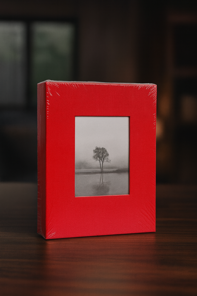 15X21 Kırmızı Albüm