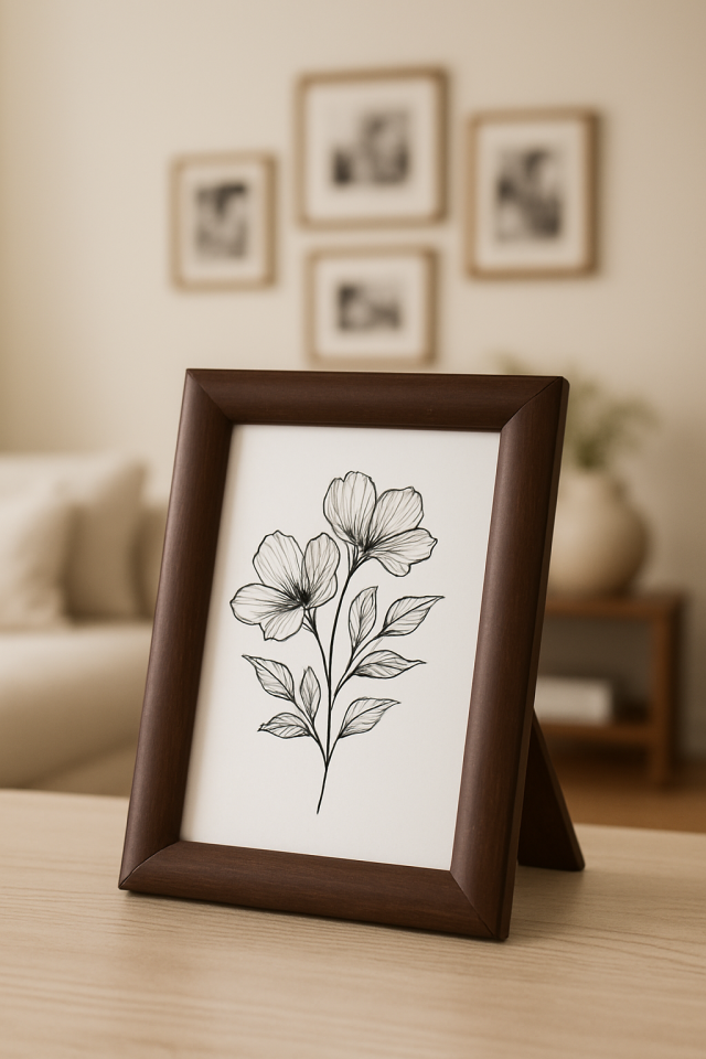 10X15 Çerçeve Kahverengi