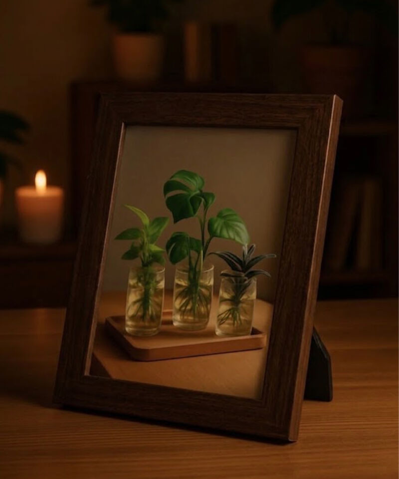 13X18 Çerçeve Kahverengi