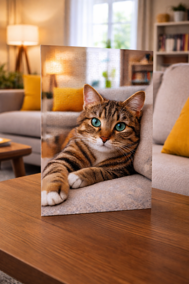 Kişiye Özel Fotoğraf Baskılı Puzzle 30x40