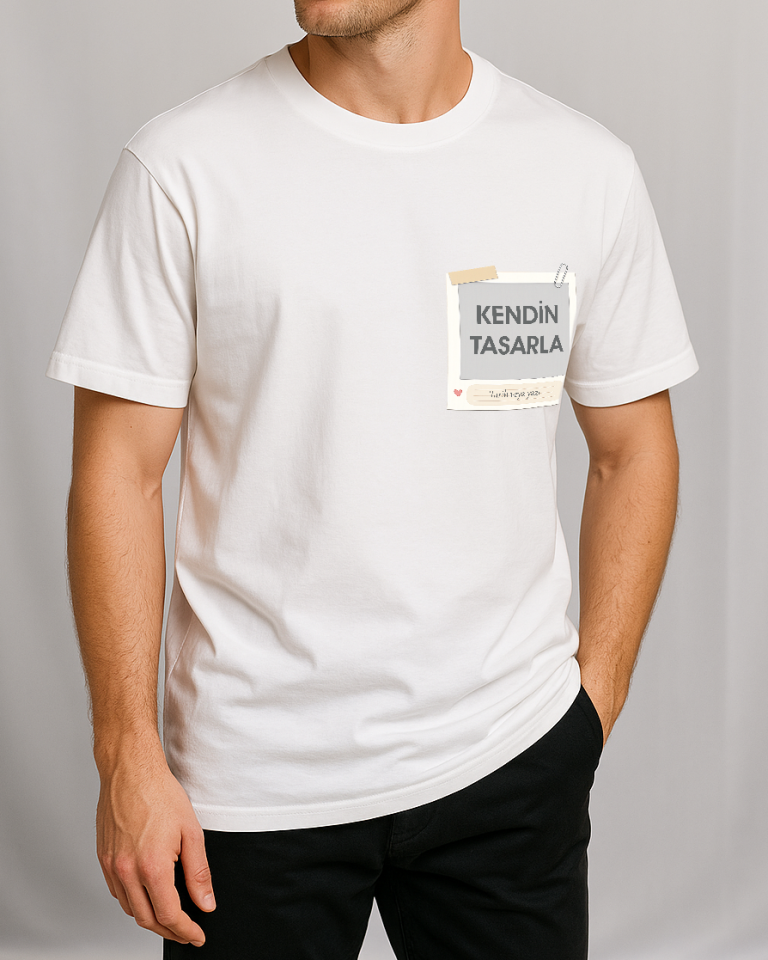 Kendin Tasarla Tişört Erkek-Sevgililer Günü