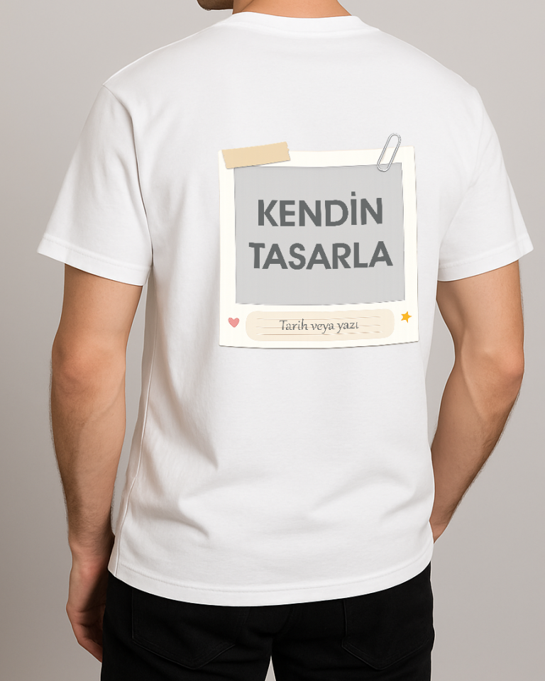 Kendin Tasarla Tişört Erkek-Sevgililer Günü