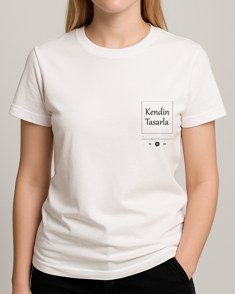 Kendin Tasarla Tişört Kadın-Sevgililer Günü