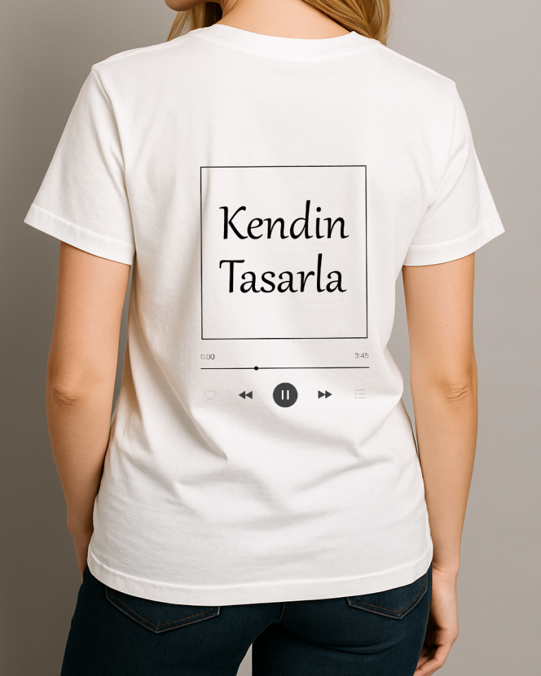 Kendin Tasarla Tişört Kadın-Sevgililer Günü