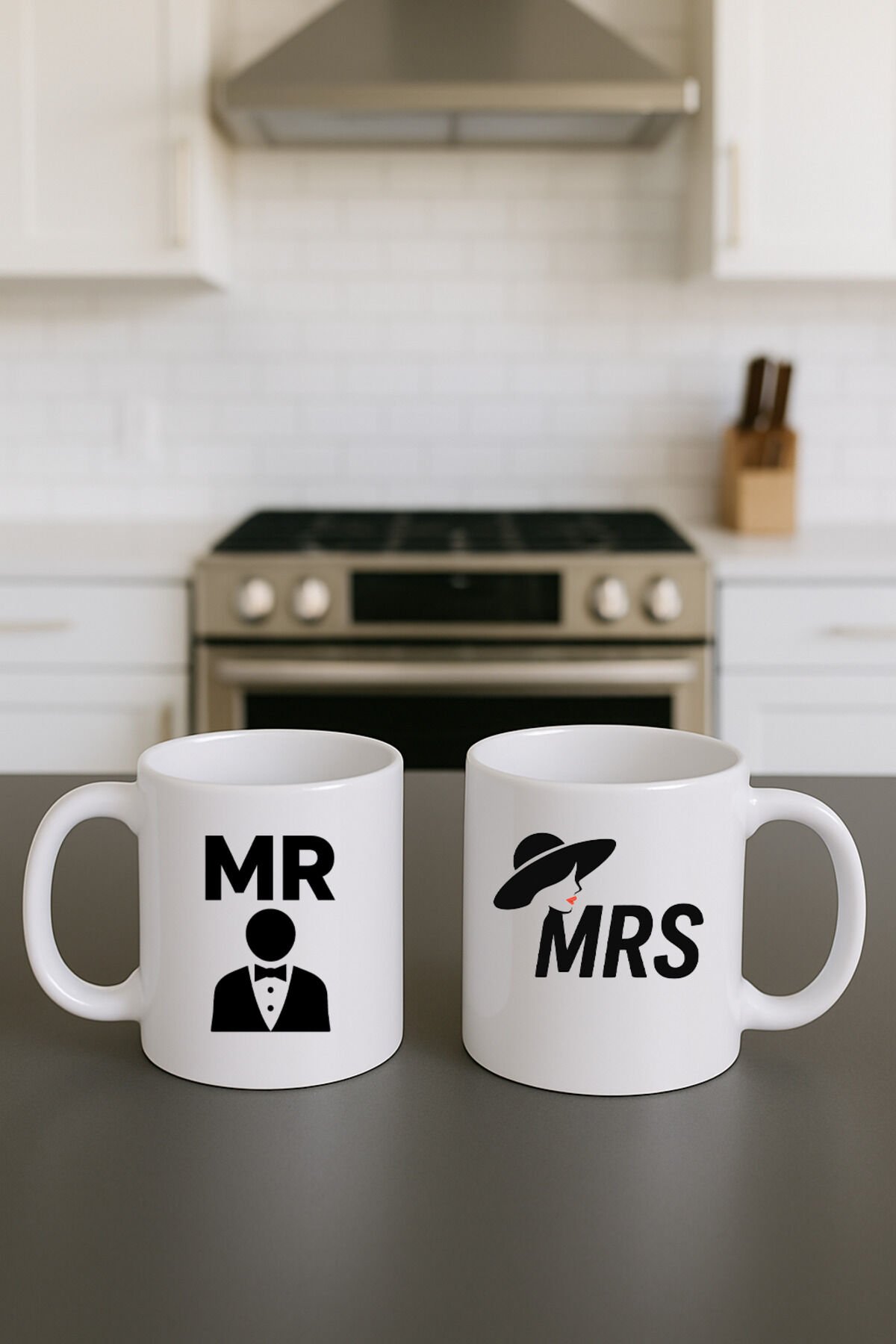 Sevgili Aşk Çift Kupa Bardak 2 Adet