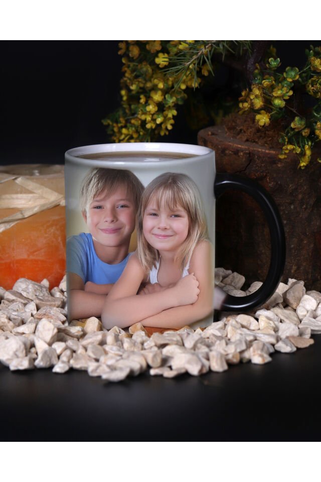 Kişiye Özel Sihirli Bardak Kupa Özel Tasarımlı