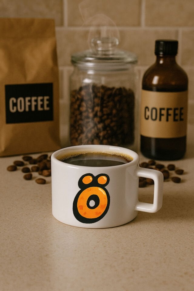 KAHVE KUPASI HARF BASKILI