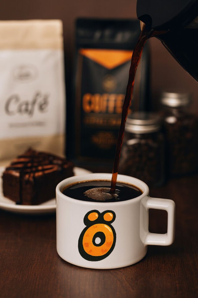 KAHVE KUPASI HARF BASKILI