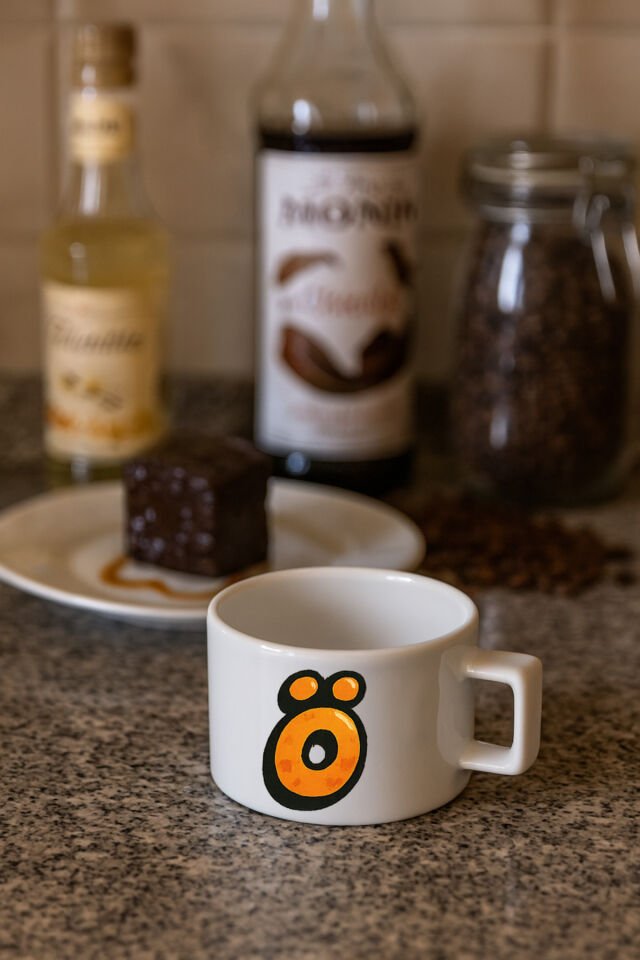 KAHVE KUPASI HARF BASKILI