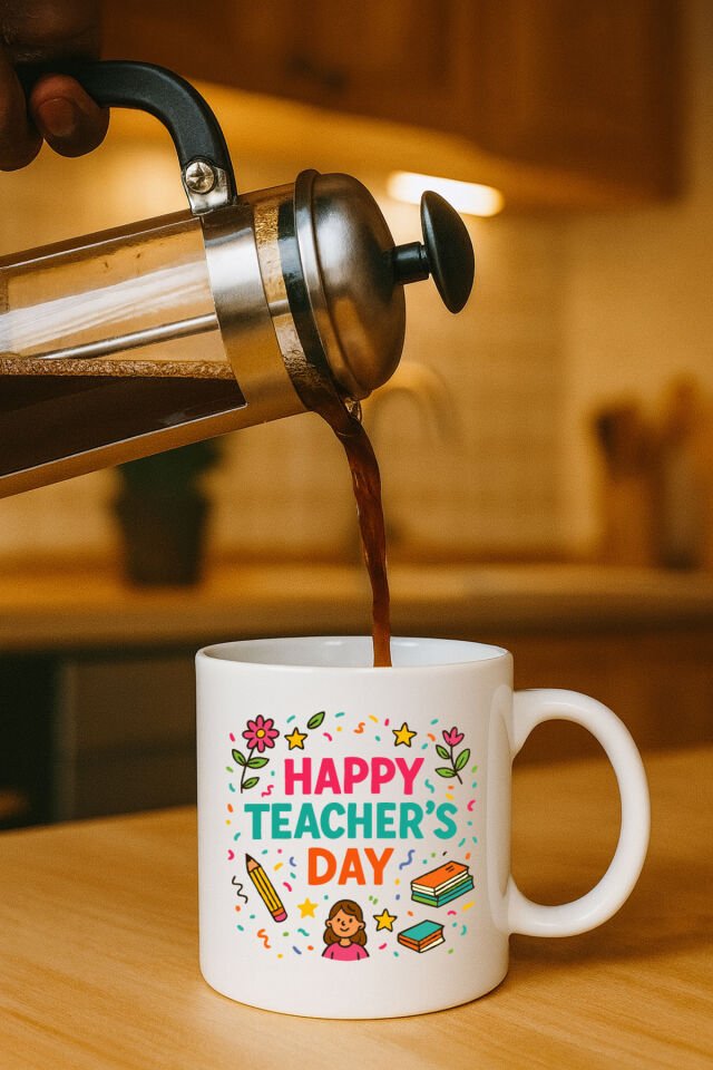 ÖĞRETMENLER GÜNÜ BASKILI KUPA