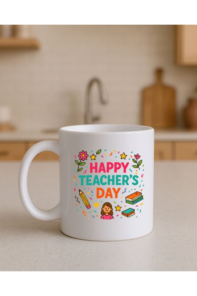 Öğretmenler Günü Baskılı Kupa