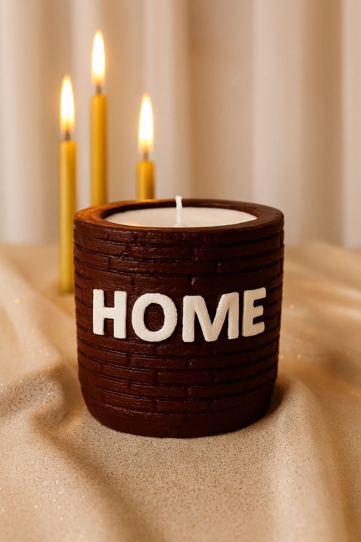 KOKULU DEKORATİF MUM HOME