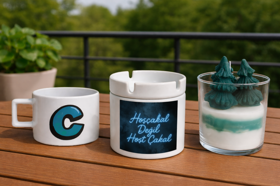 Üçlü Baskılı Hediye Seti