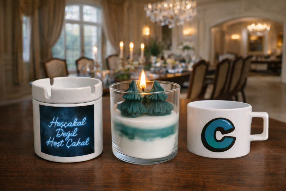 Üçlü Baskılı Hediye Seti