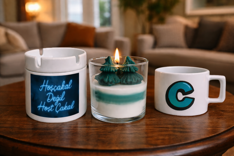 Üçlü Baskılı Hediye Seti