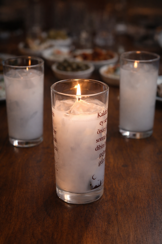 Kişiye Özel Rakı Görünümlü Mum