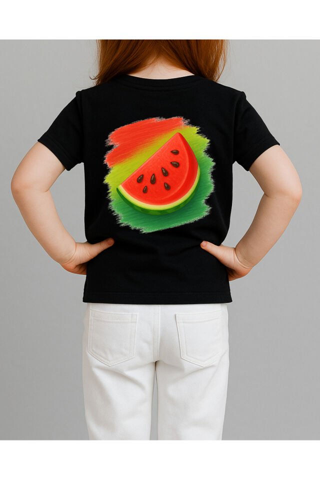 Tişört Unisex Çocuk (Karpuz)