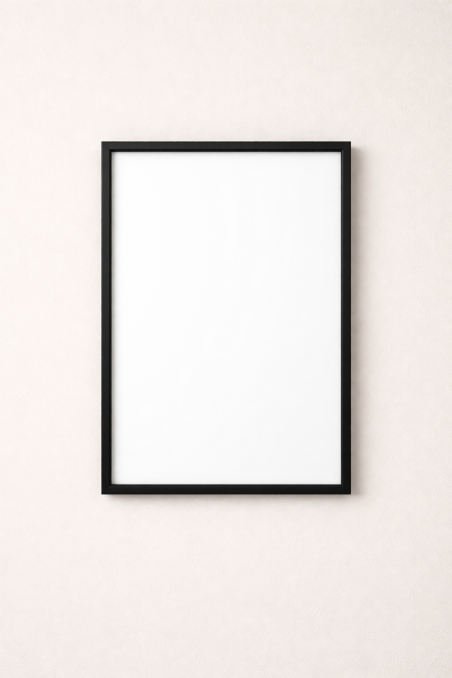 20X30 ÇERÇEVE SİYAH