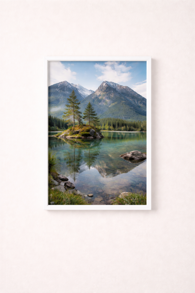 20X30 Çerçeve Beyaz