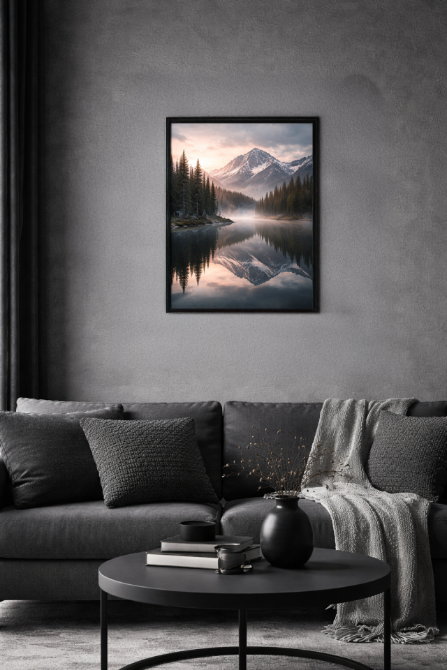 30X40 Çerçeve Siyah