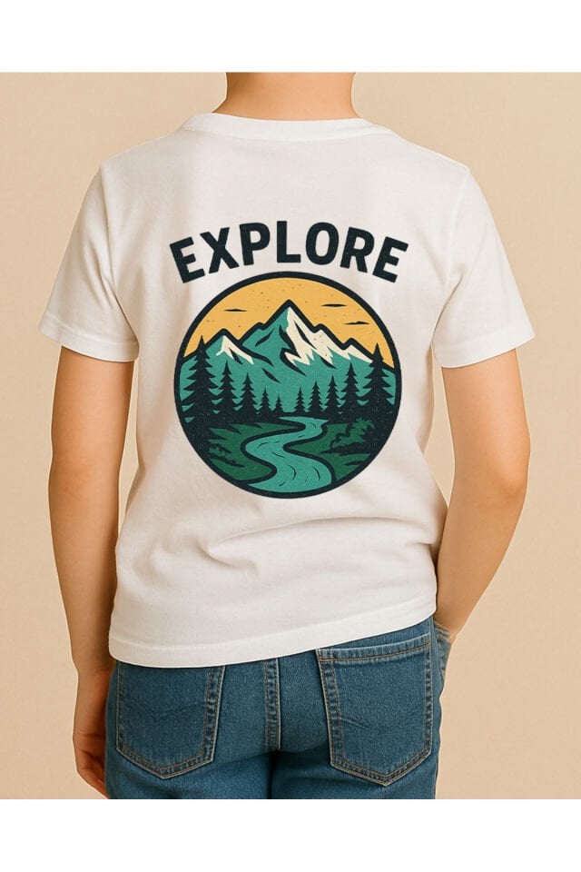 TİŞÖRT UNİSEX ÇOCUK ( EXPLORE )