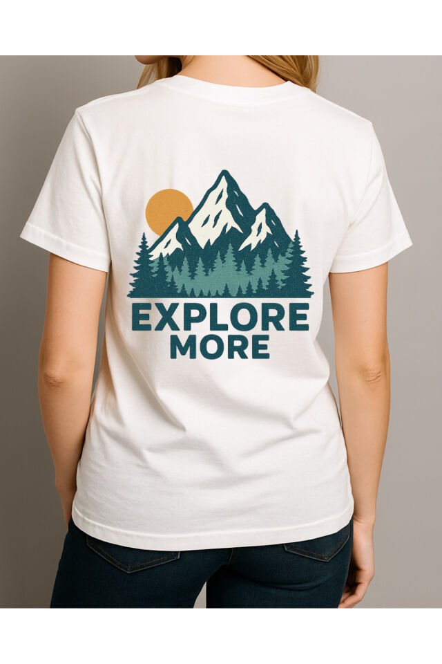 TİŞÖRT UNİSEX ( EXPLORE MORE )