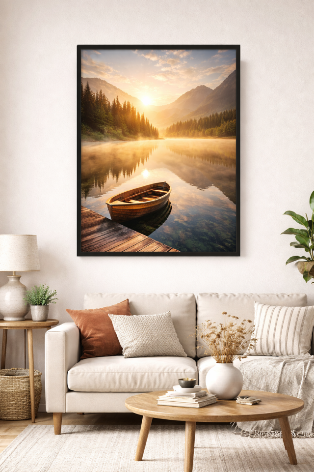 50X70 Çerçeve Siyah