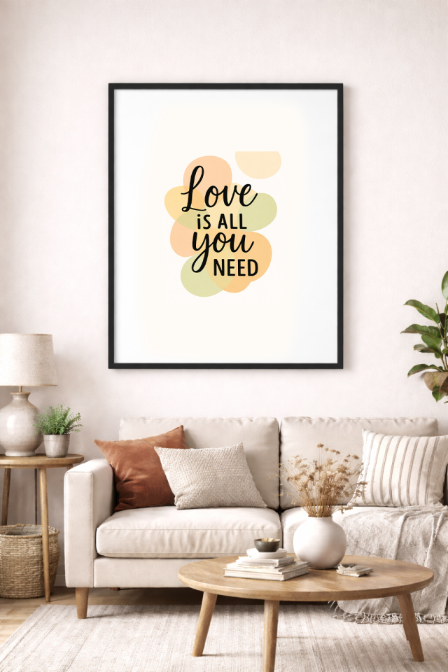 50X70 Çerçeve Siyah