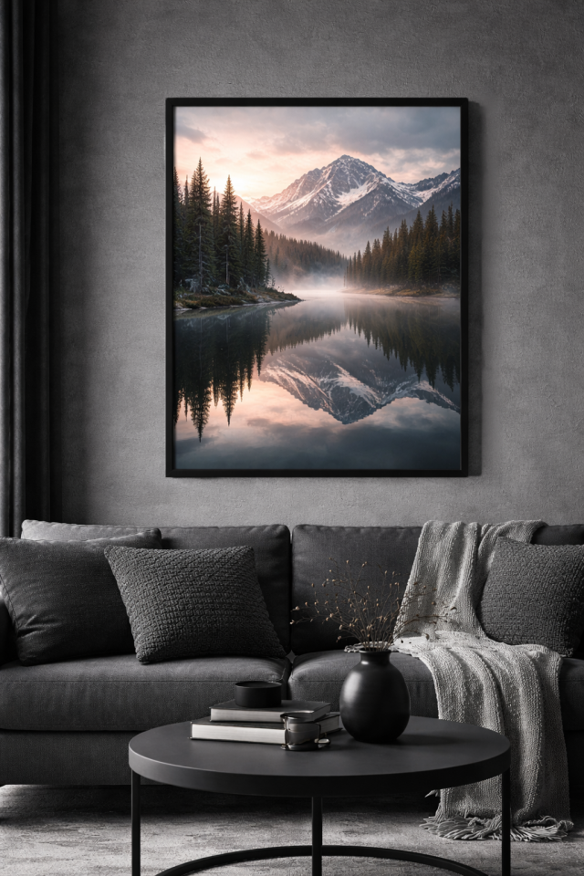 50X70 Çerçeve Siyah