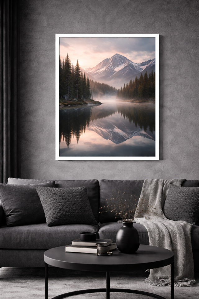 50X70 Çerçeve Beyaz