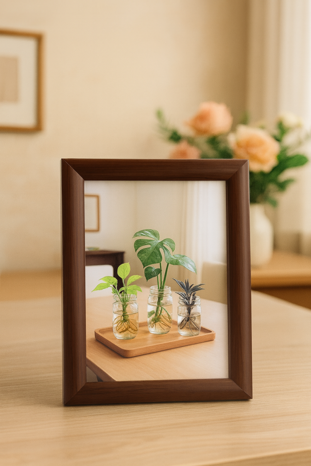 15X21 Çerçeve Kahverengi