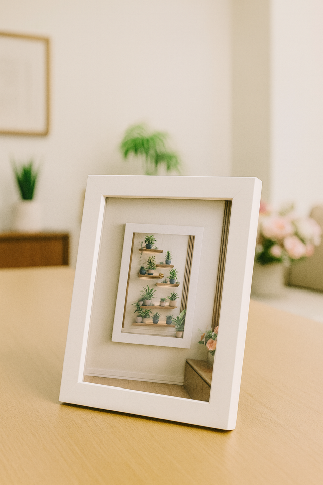 15X21 Çerçeve Beyaz