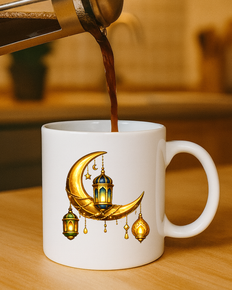 Ramazan Bayramına Özel Tasarımlı Kupa 5. Tasarım