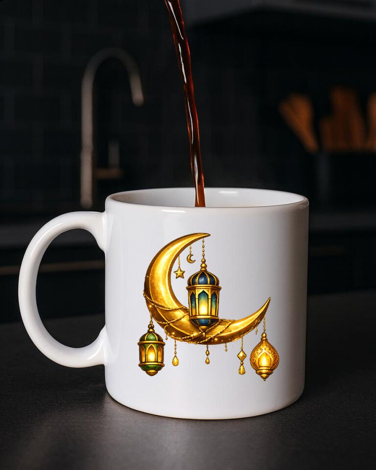 Ramazan Bayramına Özel Tasarımlı Kupa 5. Tasarım