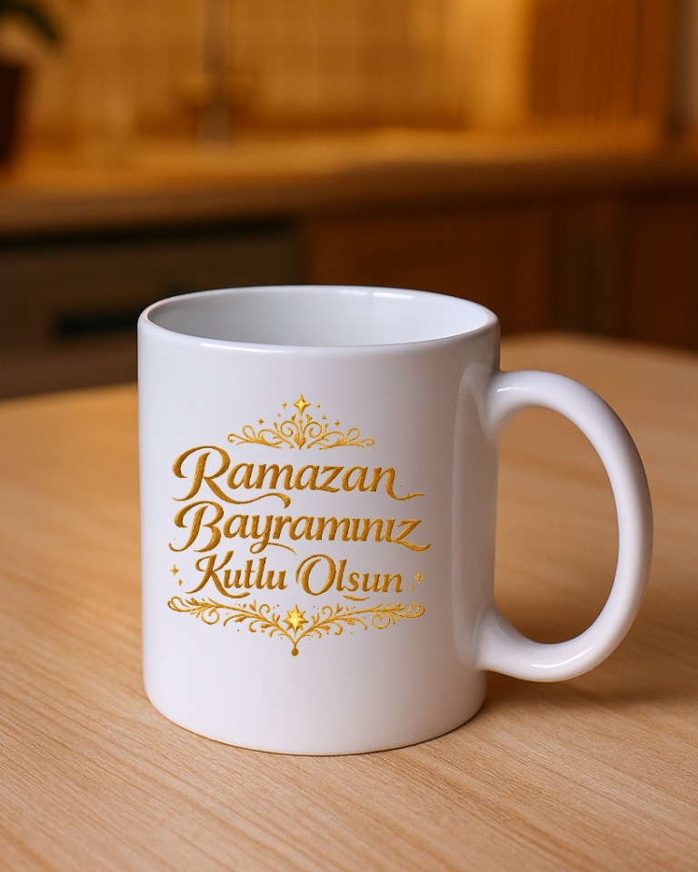 Ramazan Bayramına Özel Tasarımlı Kupa 6. Tasarım