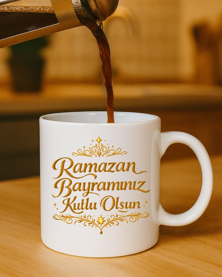 Ramazan Bayramına Özel Tasarımlı Kupa 6. Tasarım